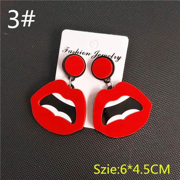 Женские акриловые серьги подвески в стиле хип хоп 1 пара|boho drop earrings|boho earringsearrings party