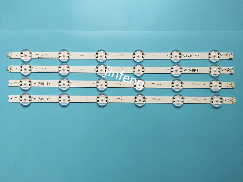 1 Набор = 4 шт. новая светодиодная лента 49 &quotV17 ART3 2862 Rev0.2 6916L-2862A 6916L-2863A V17 L1 R1 JB3B1591A02499 |