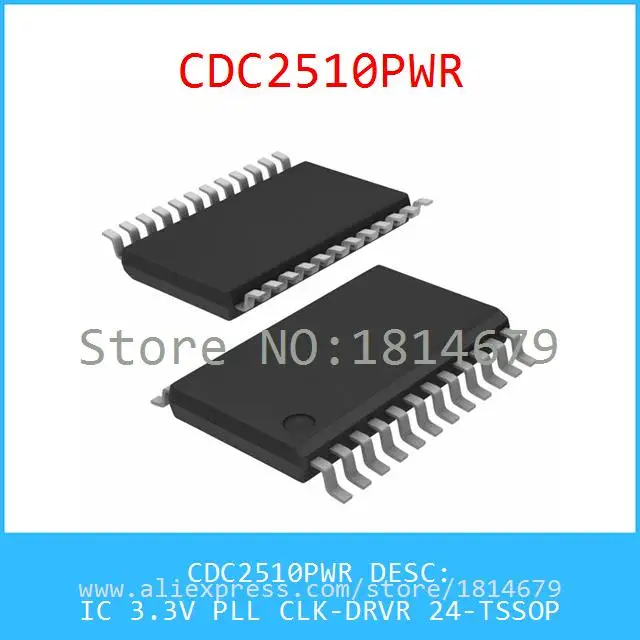 1 Шт./лот CDC2510PWR IC 3.3 В PLL CLK DRVR 24 TSSOP 2510 CDC2510|ic disk|ic chineseic compound |