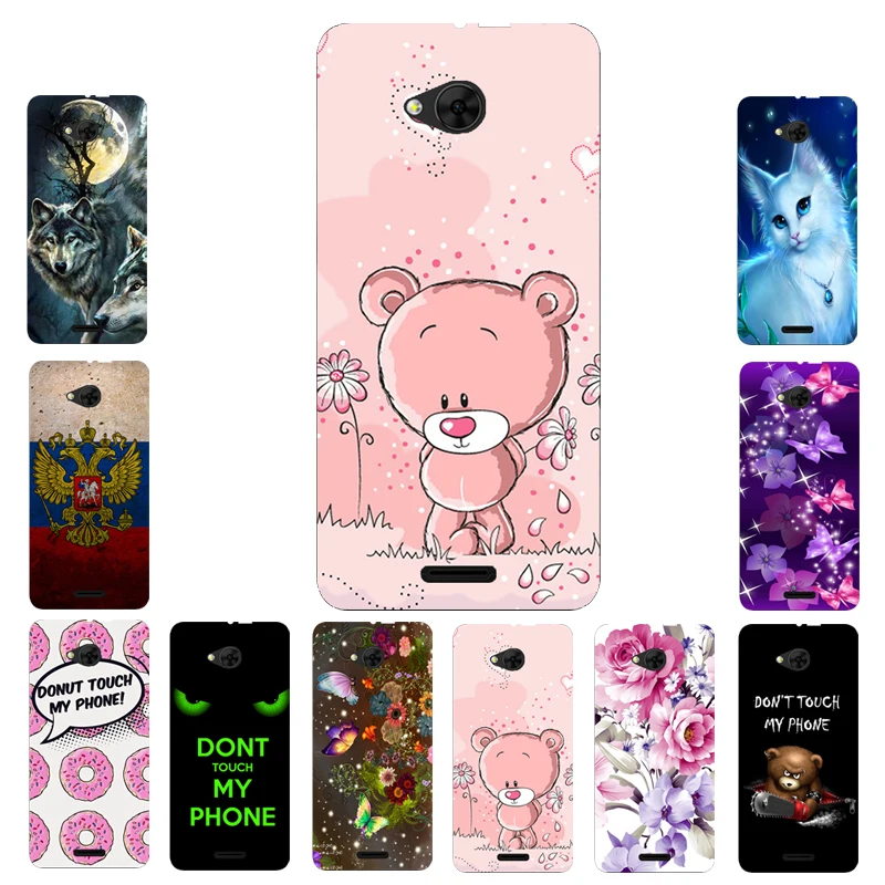 Прекрасный чехол с красивым узором кошек для BQ 5340.