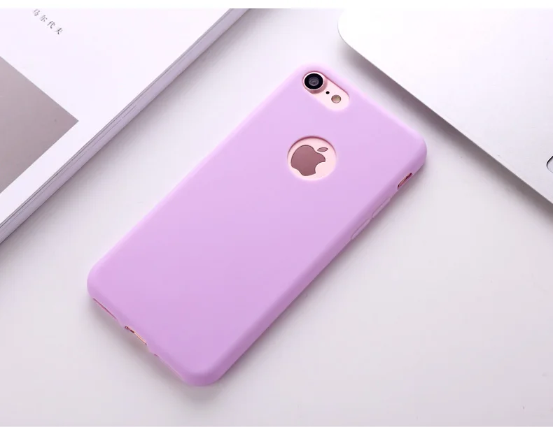Силиконовые чехлы карамельных цветов для iPhone 12 Mini мягкий чехол из ТПУ 11 Pro 8 7 6s Plus XR
