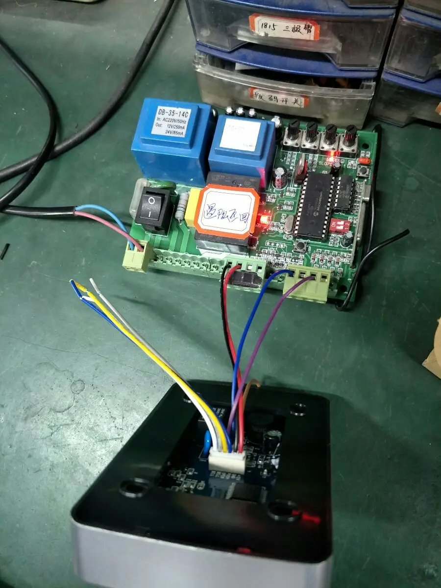 AC220V PCB монтажная плата контроллера для раздвижных ворот двигатель электронная карта HDEA-750W EB-1000W