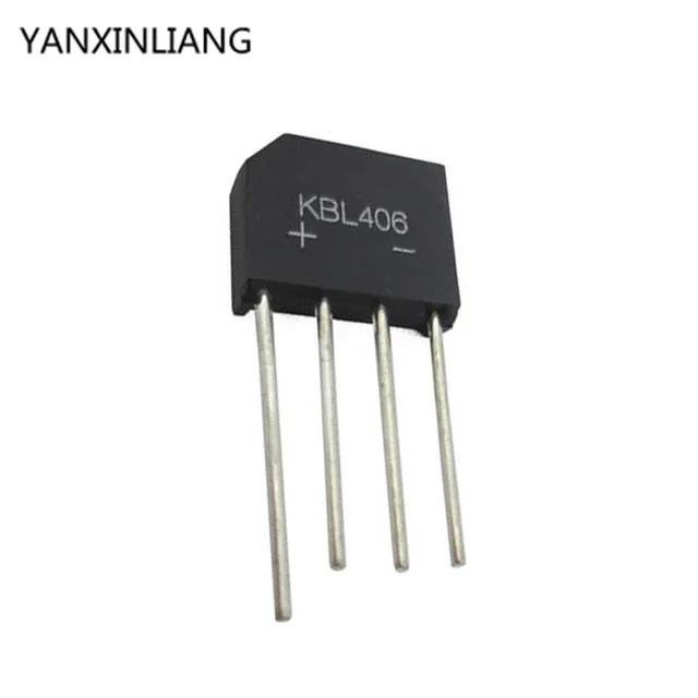 10 шт. 4A 600 В диодный мост выпрямителя KBL406|bridge rectifier|diode bridge rectifierdiode |