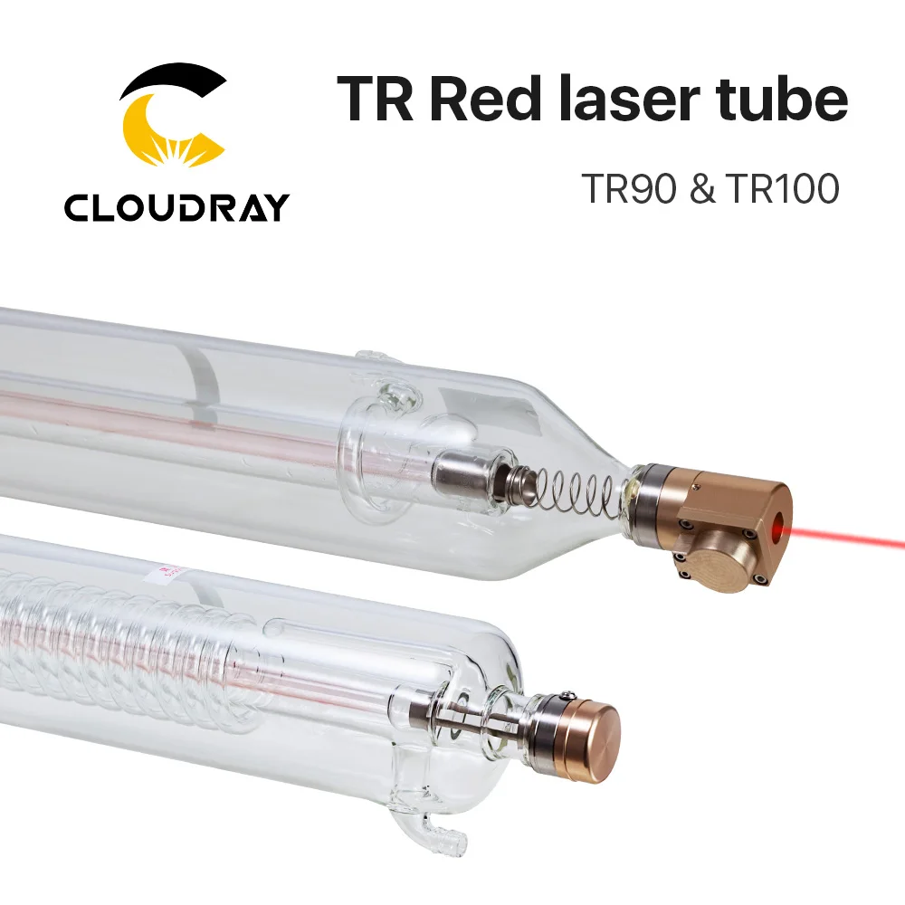 CO2 лазерная трубка SPT TR90 & TR100 90 Вт 100 деревянная коробка длина упаковки 1280 мм 1480