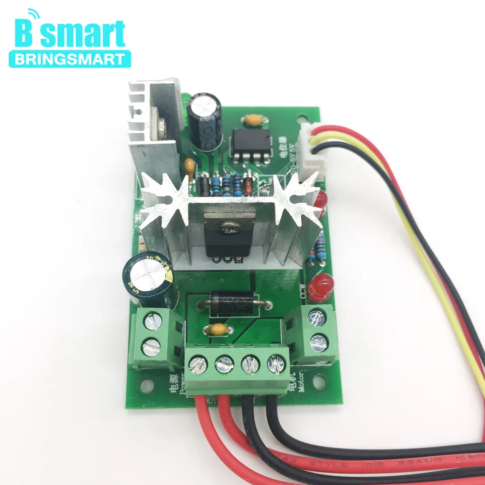 Двигатель постоянного тока Bringsmart CCM6N PWM 12 В регулятор скорости двигателя 6A 6 в 24 30