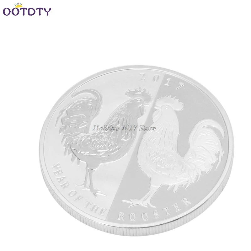 2017 год петуха Elizabeth II 1oz памятные монеты серебро и золото|silver and gold|elizabeth iisilver silver |