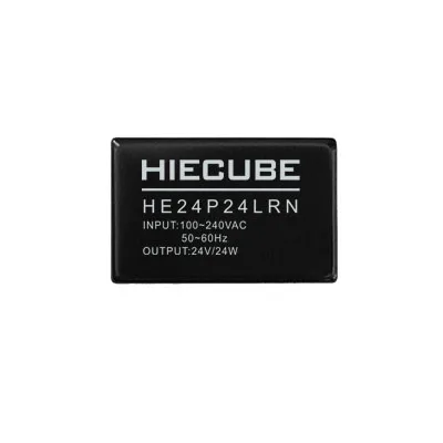 AC DC силовой модуль 24V1A220V до 24V питания HIECUBE изоляция acdcHE24P24LRN|tube|tube mmtube 5 mm |
