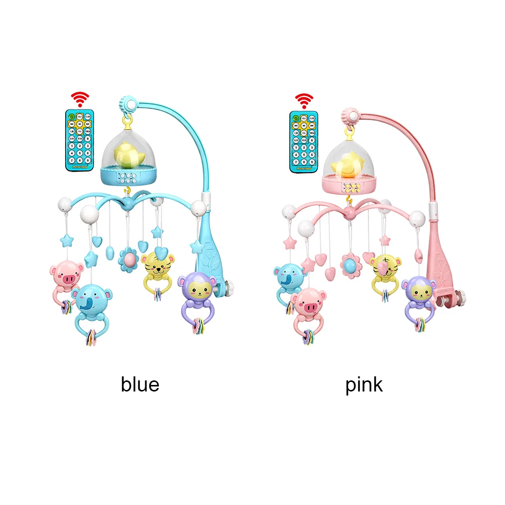 Новорожденная забавная кровать колокольчик ABS мобильный погремушки обучающая