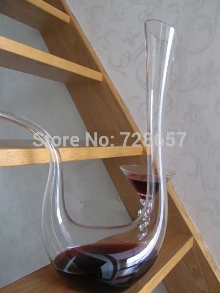 Лебедь свинца хрусталь красное вино графин бутылки декоративные Drinkware и посуда