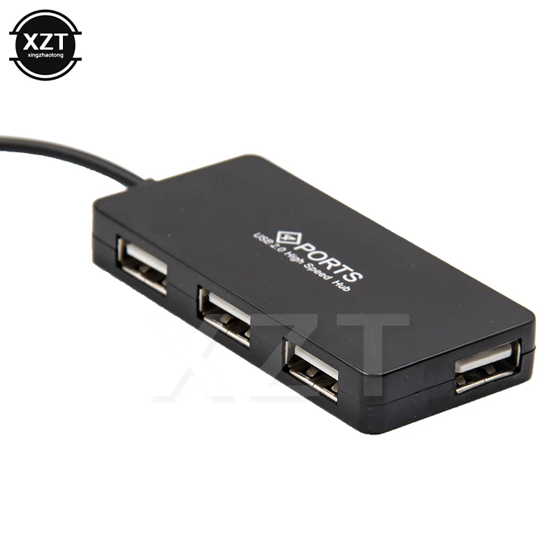 4 портовый usb хаб 2 0 разветвитель высокоскоростной концентратор