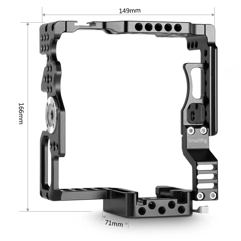 Клетка для камеры SmallRig с аккумулятором Sony A7II/ A7SII/A7RII клетка Arri Rosette NATO Rail Arca
