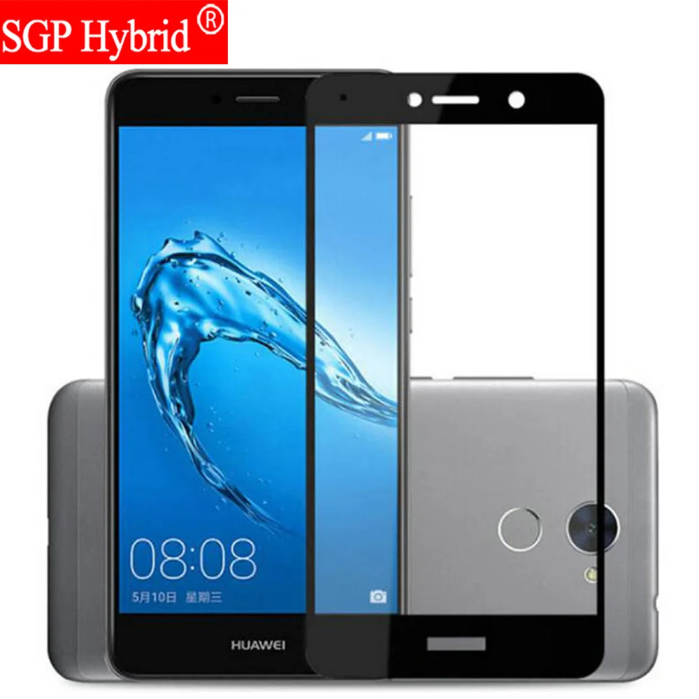 9H полное покрытие закаленное стекло Защита экрана для Huawei Y7 Prime / Y 7 TRT L53 защитный