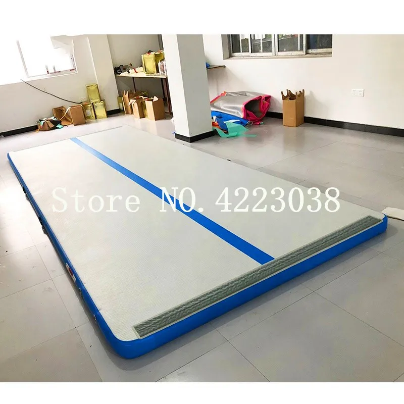 Скидка Коврик гимнастический воздушный, 6*1*0,2 м, 8 дюймов