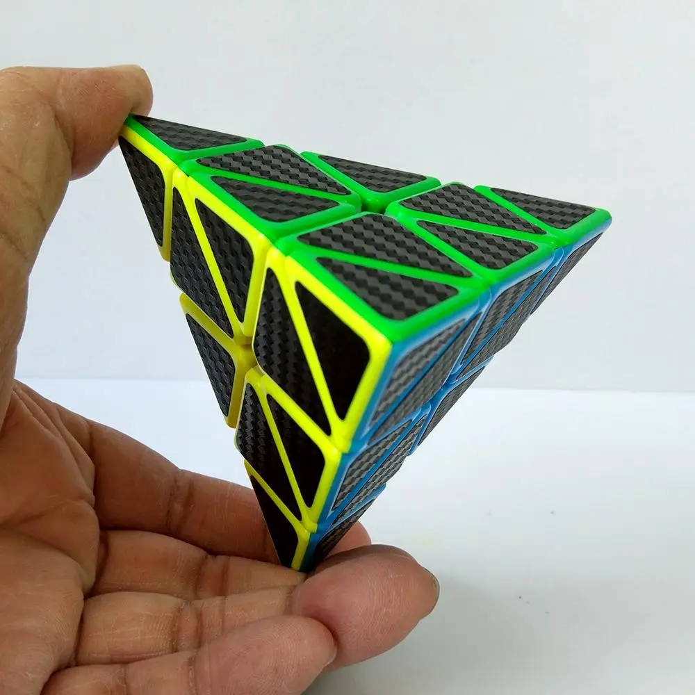 2019 Новое поступление Z cube углеродное волокно наклейка пирамиды скорость