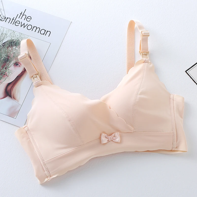 8813 # Бесшовные бюстгальтеры с застежкой спереди для кормящих матерей сексуальное