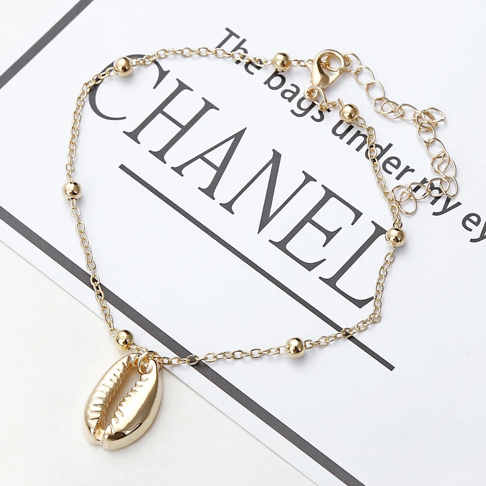 YAOLOGE Ручной Работы Океана значки на руки для женщин браслет ногу Богемия модные