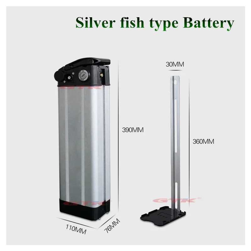 Литий ионный аккумулятор silver fish для электровелосипеда 48 В 15 А · ч двигателя 1000
