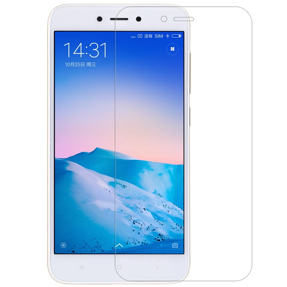 Жидкость ультра тонкий закаленное Стекло для Xiaomi Redmi 5a Экран протектор Pelicula де Vidro