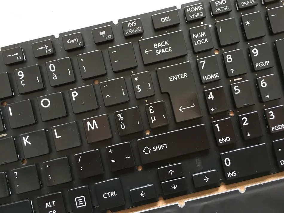 Новая Бельгийская клавиатура для Toshiba Satellite L50 B L55 S50 L55DT S55 ноутбук черный