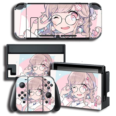 066 Skin Stickers Высокое качество виниловая наклейка на экран для Kind переключатель кожи наклейка s контроллер защитный для NS переключатель - Цвет: 066 Skin Stickers