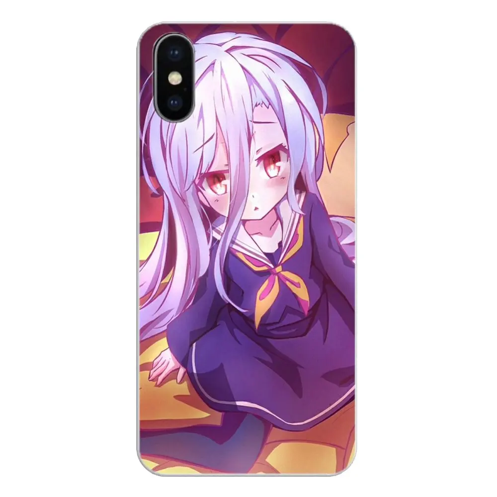 Мягкий чехол из ТПУ с рисунком без игры жизни Shiro для Huawei Honor 7X V10 6C V9 6A Play 9 Mate 10 Pro Y7 Y5