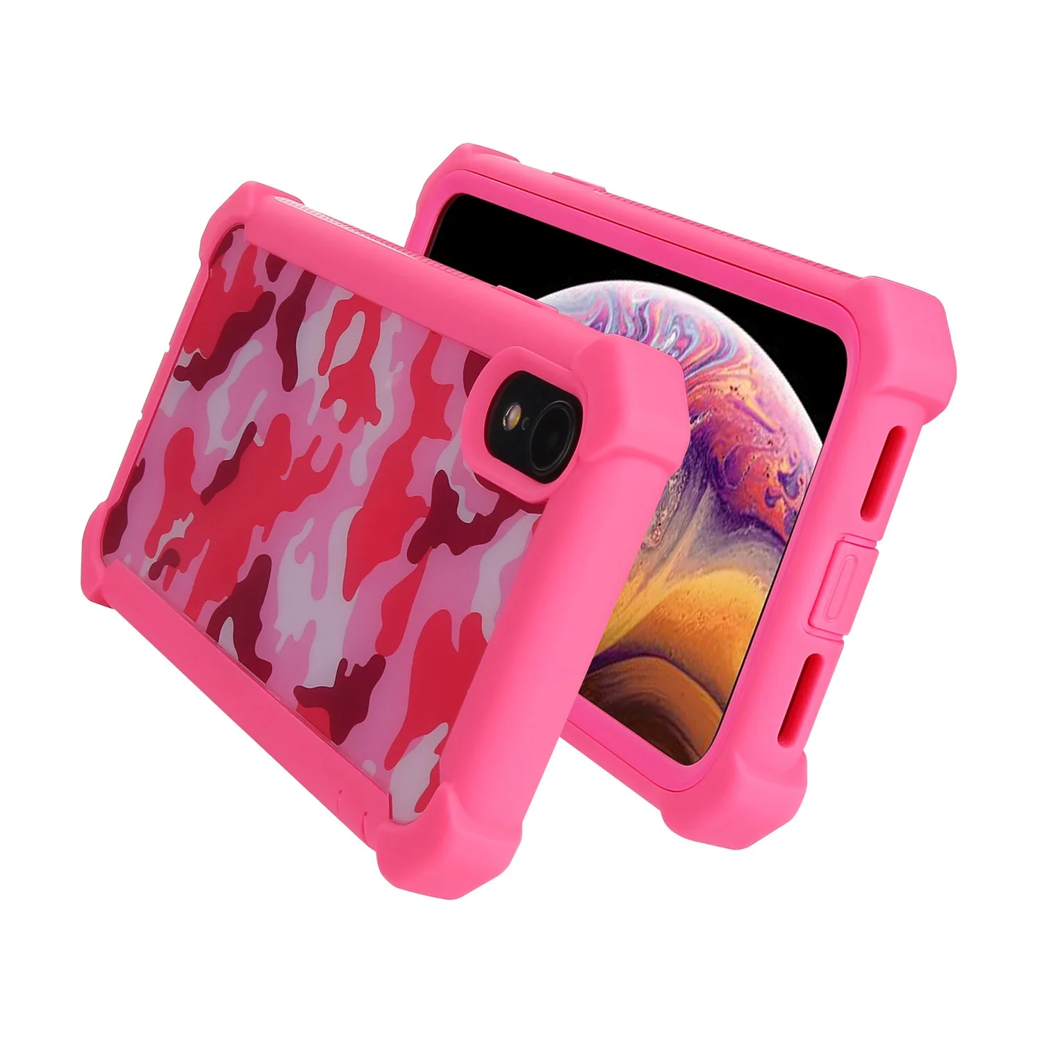 VIAERSON Camouflage Case Shockproof Cover For iPhone XS Max XR X 6 6S 7 8 Plus Phone Cases 360 Protective Capa Hard Coque |