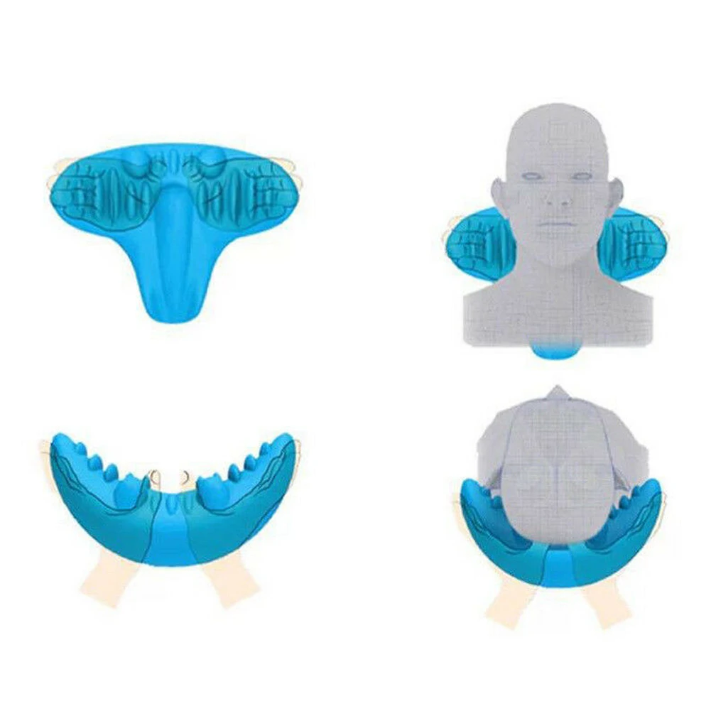 New Authentic C-Rest Neck Massage Neck and Shoulder Correction Pain Relief Pillow Release Tension Comfortable