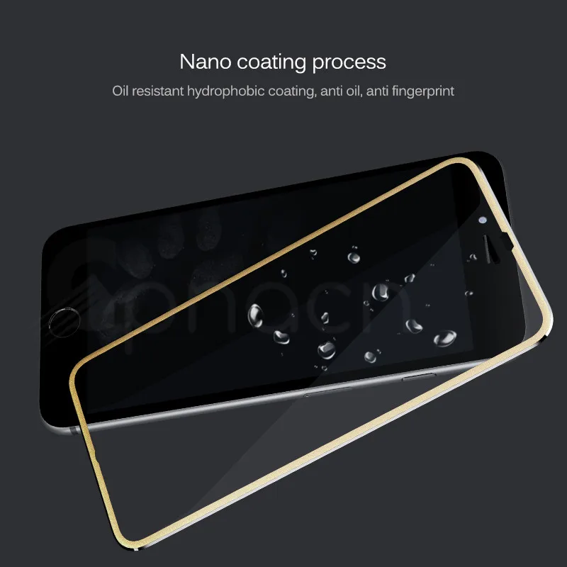 9D закаленное стекло из алюминиевого сплава для iPhone X XR XS Max iPhone 8 6 6S 7 Plus 5 5S SE Защитное стекло для экрана