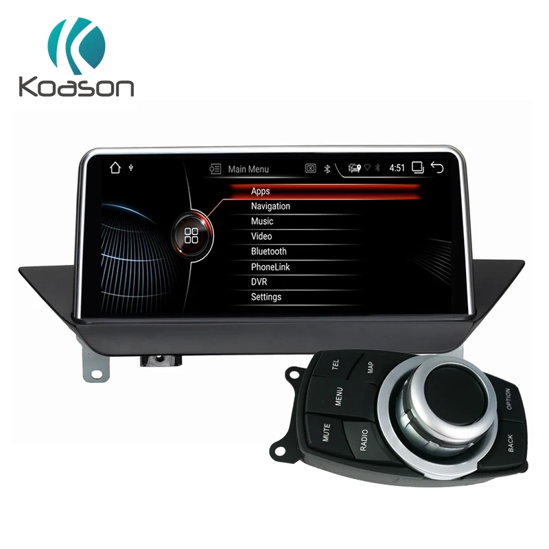 Koason PX3 четырехъядерный Android 7 1 автомобиля gps навигации для BMW X1 E84 2009 2010 2011 2012 2013 2014