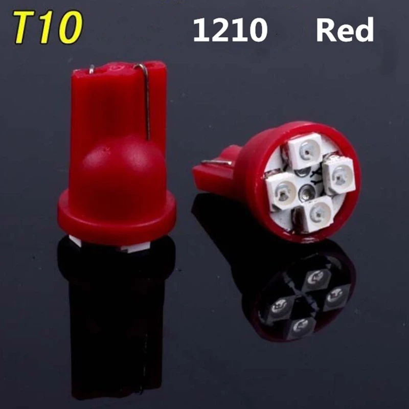 Керамическая Автомобильная интерьерная Светодиодная лампа T10 COB W5W 168 клиновидные