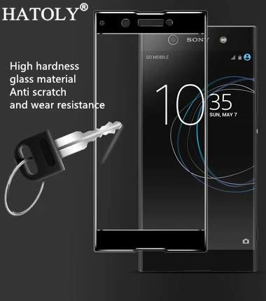 Закаленное стекло для Sony Xperia XA1 1 шт. Защита экрана полное покрытие G3112 3D пленка с