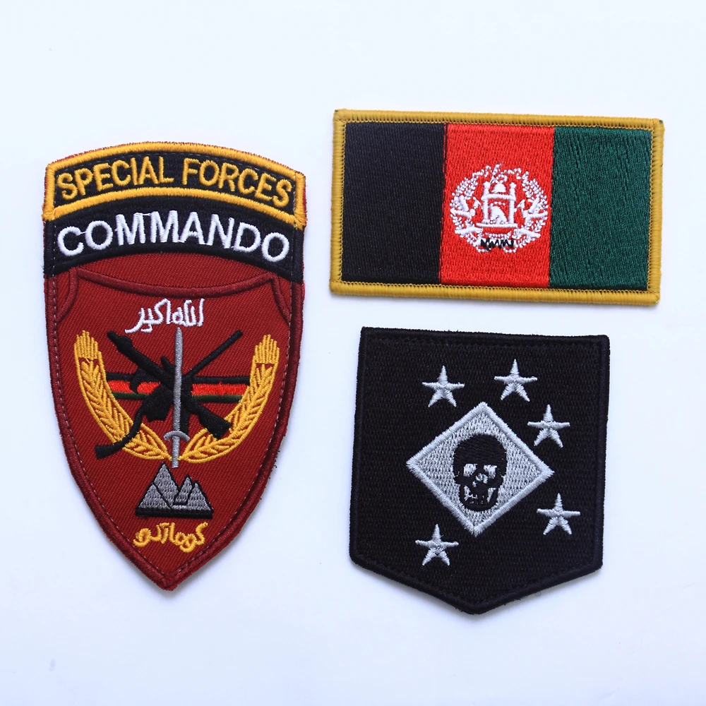 Набор TSNK MARSOC/ODA для любителей милитари с вышивкой маленький размер|Военный| |