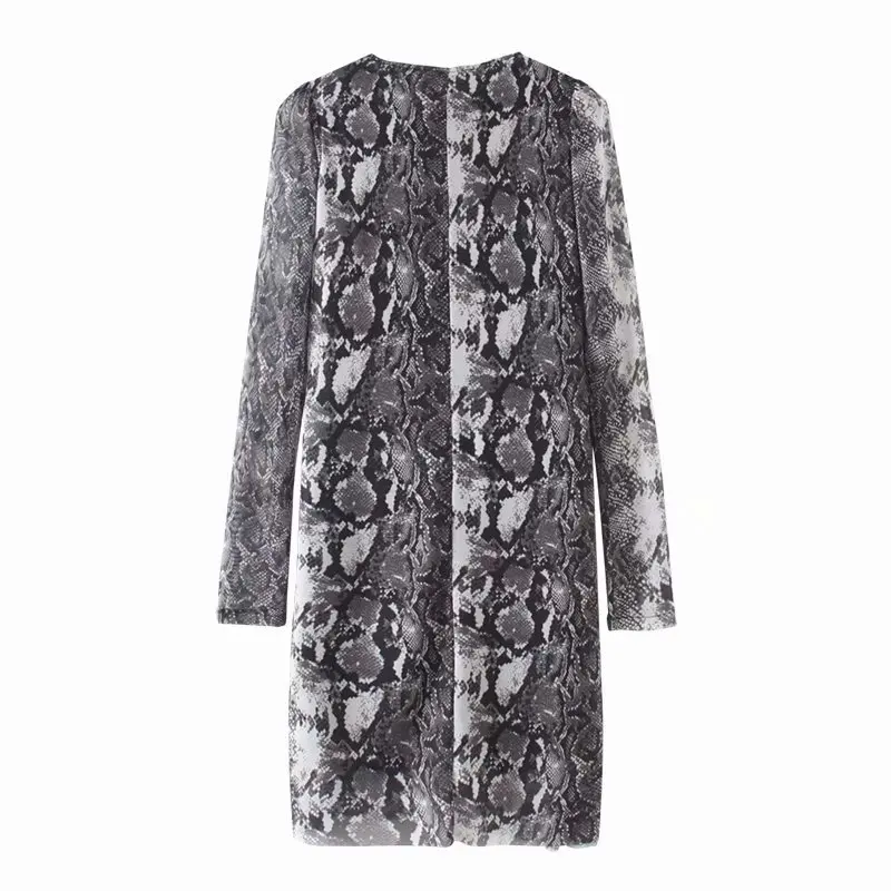 Новое поступление женское сексуальное рисунок под змеиную кожу плиссированное