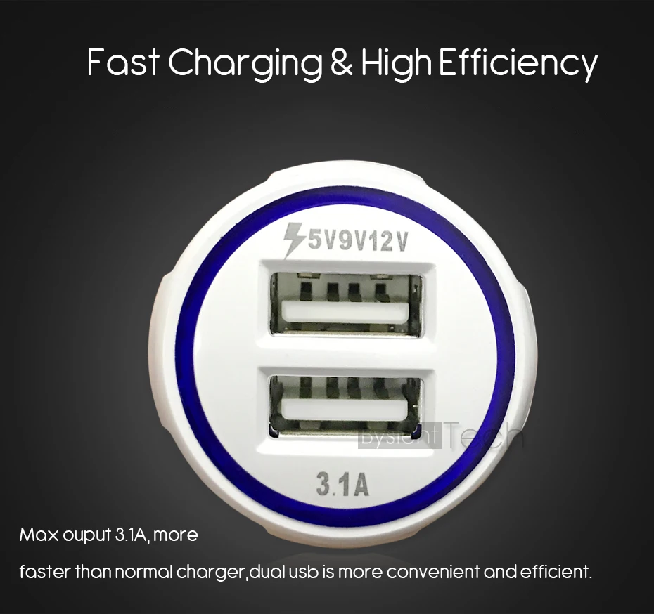Car USB Charger Quick Charge 3.0 Adapter Fast charger for Mobile phone iPhone Samsung usb Tablet Car-Charger | Мобильные телефоны и