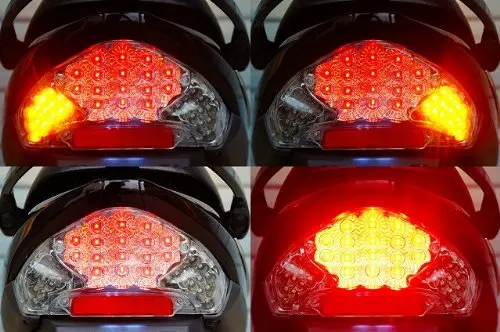 Аксессуары для мотоциклов SUZUKI адрес V125g/V125 модифицированный светодиодный задний