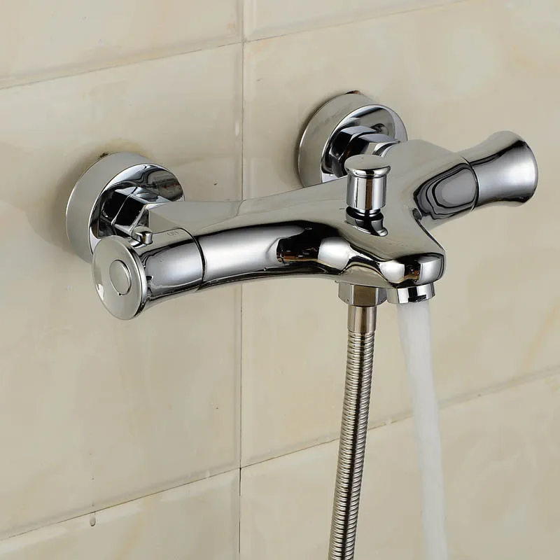 Душевой набор с постоянной температурой медный Интеллектуальный кран