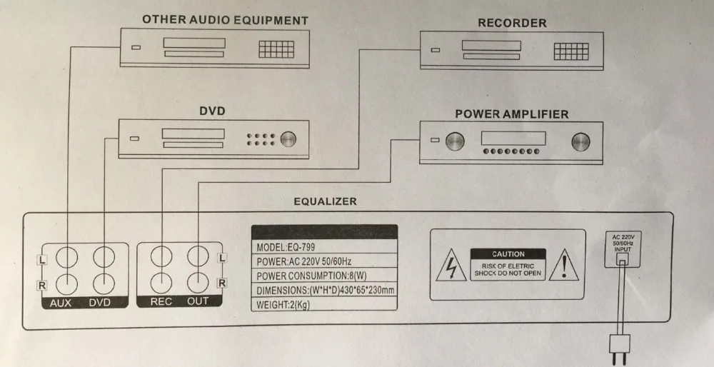 Микшер Hi-Fi EQ665