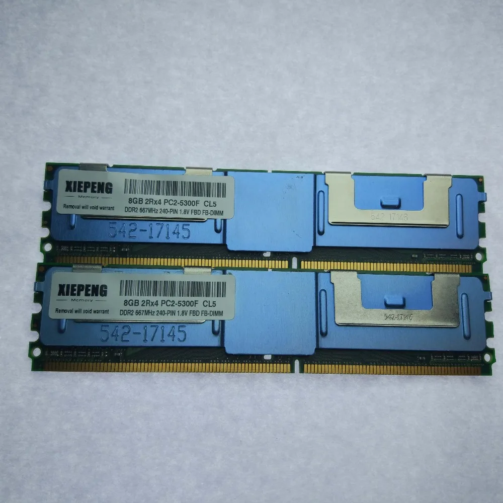 Серверная память для Dell PowerVault DP600 DP500 DL2000 4 Гб DDR2 ECC FBD 8 ГБ 667 МГц Φ 2Rx4 полностью