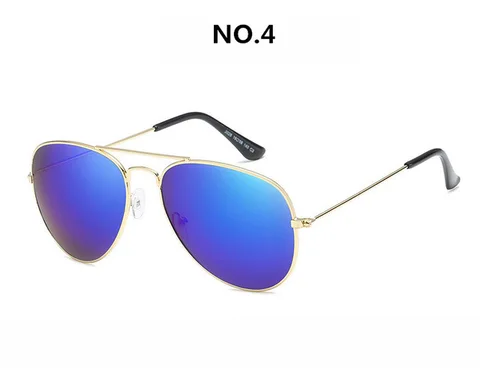 Солнцезащитные очки DJXFZLO мужские/женские классические, винтажные брендовые дизайнерские зеркальные солнечные очки-авиаторы для вождения, UV400