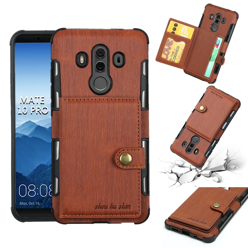 Чехол-Кошелек для телефона huawei mate 10 Pro Lite Y3 Nova 2i кожаный чехол для huawei P9 P20 Pro Lite Maimang 6 Honor 9i чехол s