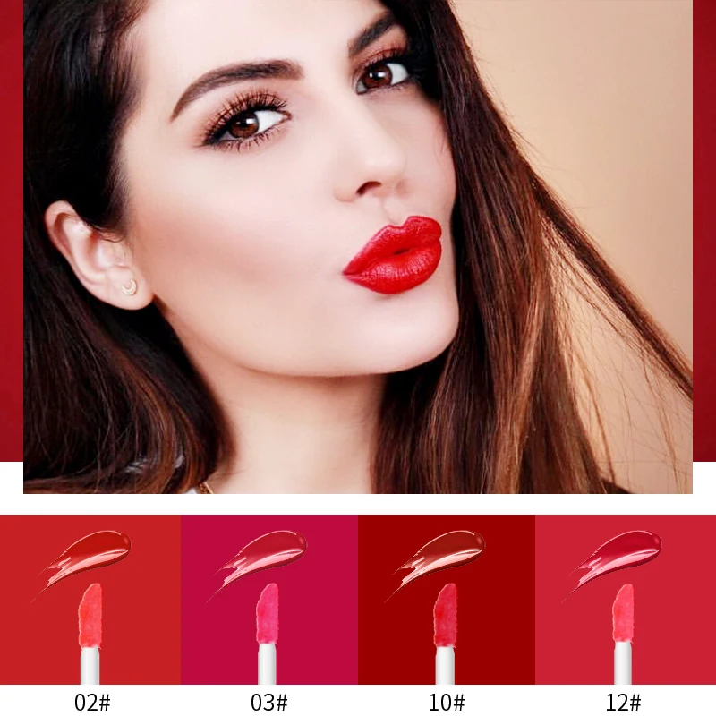 Бренд Kiss Beauty Матовая жидкая губная помада водостойкая антипригарная чашка блеск