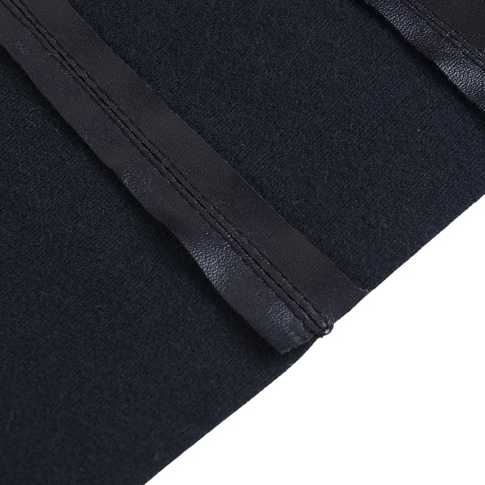 

2019 Elegant Women Lapel Long Sleeve Punk Motorcycle Suede Leather Jacket Autumn PU Coat Outerwear plus size VKCO1022