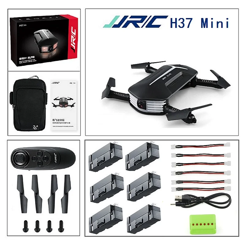 JJRC H37MINI H37 mini Baby ELFIE beauty Mode wifi FPV 2MP камера складной Дрон удержание высоты g сенсор RC