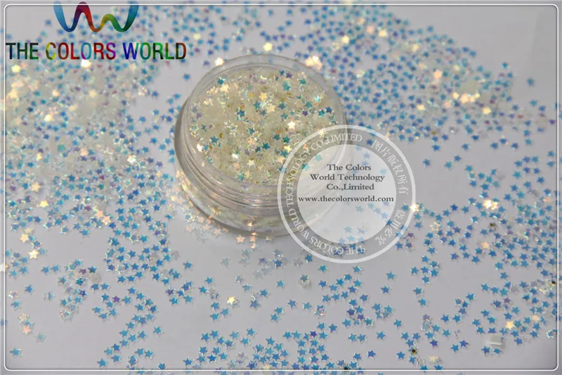 

SWJ911-110 Sequins Star shape Bullion White Color accessory for nail Art or DIY decoration 1pack=50g