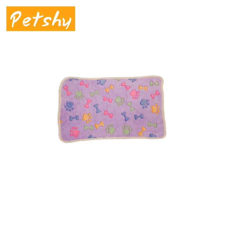 Petshy, милое одеяло для сна, Щенячий котенок, плюшевое теплое полотенце для душа с принтом, маленькие собаки, кошки, коврик для домаших животных - Цвет: 13