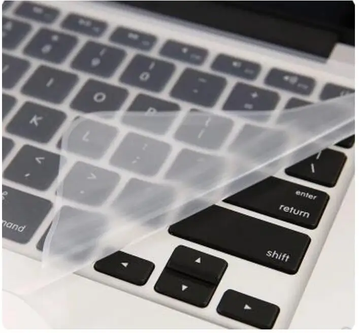 Водонепроницаемый прозрачный силиконовый чехол для клавиатуры из ТПУ Macbook Air 11 12