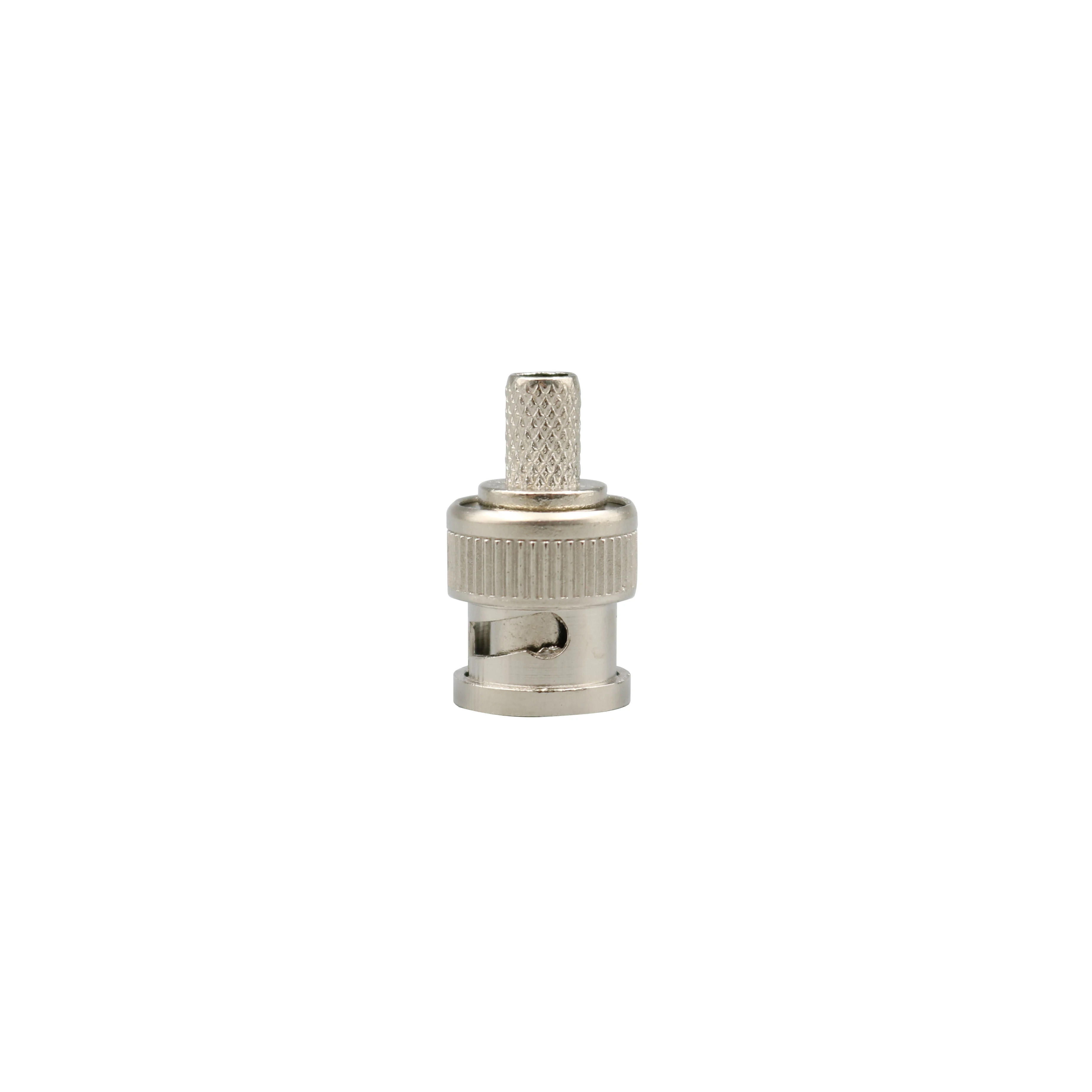 50pcs BNC Male Crimp plug for RG59 Coaxial Cable Connector male 3-piece crimp connector plugs | Обустройство дома
