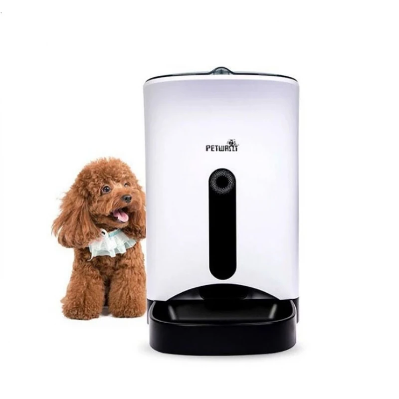 Фото Petwant автоматический smart pet кормушка Диспенсер Для товары собак кошек США Petwant автоматический smart pet кормушка Диспенсер Для товары собак кошек США