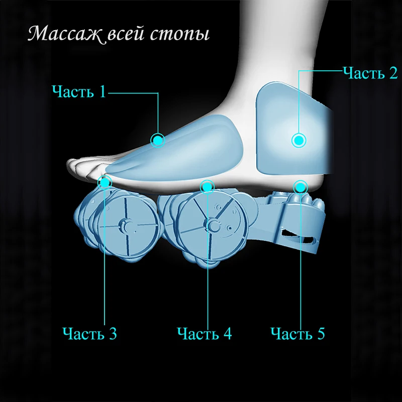 2019 автоматический Электрический массажер для ног и подушка безопасности