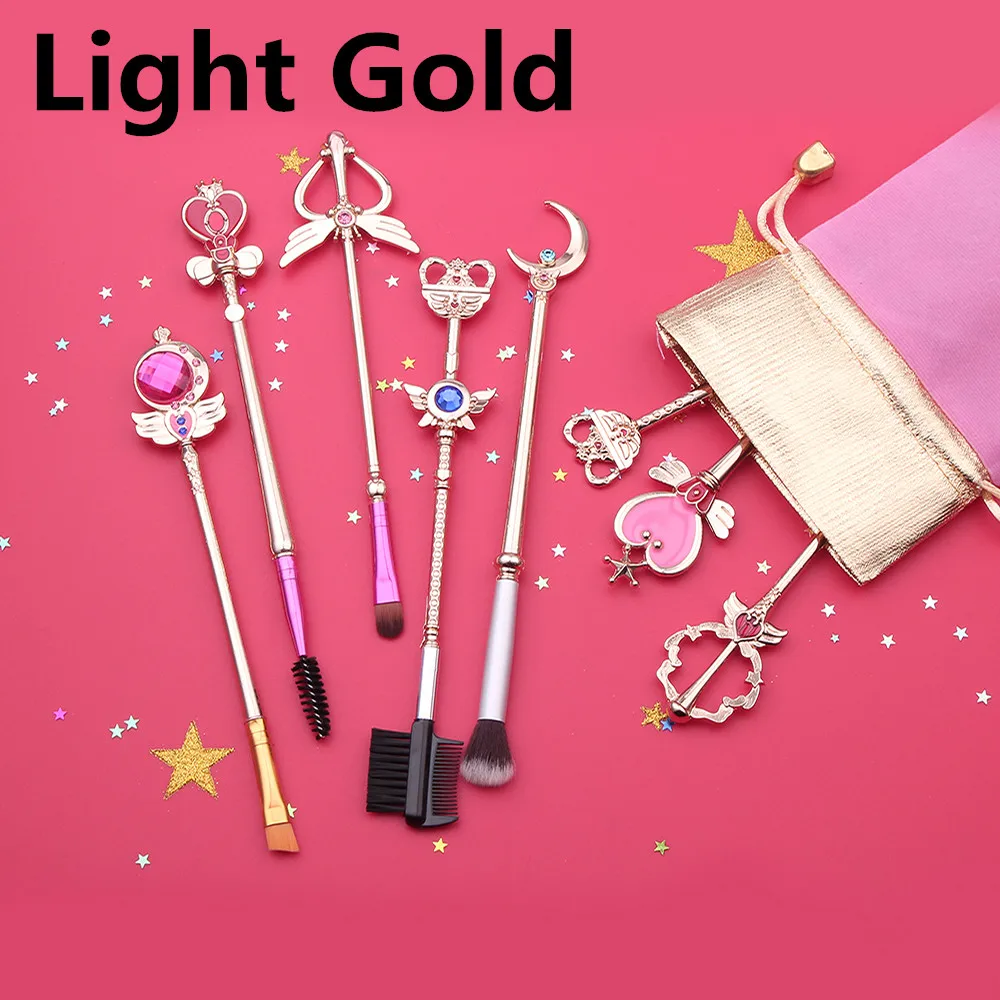 8 шт. Сейлор Мун Косплэй макияж кисть косметические инструменты для туалетных